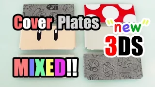 NEW Nintendo 3DS - Cover Plates MIXED!