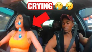 Uber Driver Raps & Makes Girl Cry!