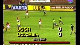 Тов.матч 1990 Колумбия-СССР 0-0 (П.4-2) Полный матч