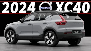 Volvo's 2024 XC40 & C40 Recharge get HUGE Upgrades in Range, Power, and Charging