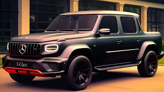 Modern Luxury Pickup-trucks😎 New 2025 Mercedes X-Class