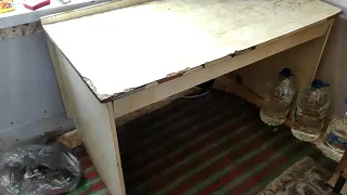 ПЕРЕДЕЛКА советского стола. Реставрация мебели.