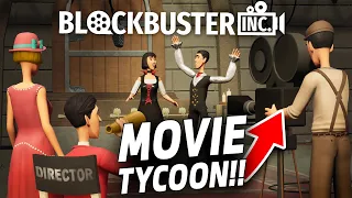 NEW Movie Studio Tycoon!! - Blockbuster Inc.- Management Tycoon Game