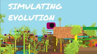 Simulating an Evolving Ecosystem #evolution #simulation