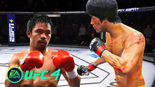 UFC4 Bruce Lee vs Manny Pacquiao EA Sports UFC 4 PS5