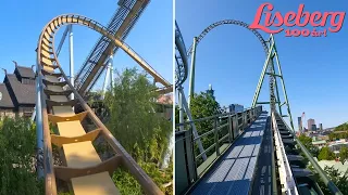 Every BIG Roller Coaster at Liseberg 2023 | Front Seat On-Ride POVs 4K