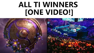 THE FINAL moments from ALL TIs [The International 1 to 9!] #Dota 2 Finals! [Compilation]