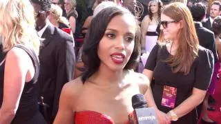 Kerry Washington, Scandal: 2011 Primetime Emmys Red Carpet