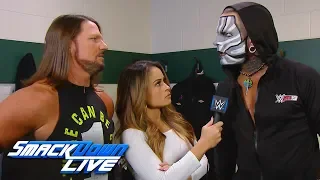 Jeff Hardy and AJ Styles exchange heated words: SmackDown LIVE, Feb. 5, 2019