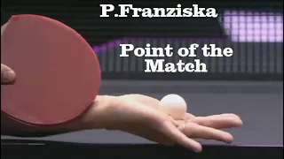 AMAZING POINT❗❗❗ by P.Franziska against The G.O.A.T Ma Long | What a Match🏓🔥