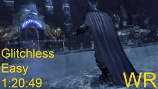 Batman: Arkham City (Glitchless%, Easy, 1:20:49, [former, obsolete] WR)