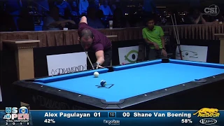 2015 US Open 10-Ball: Alex Pagulayan vs Shane Van Boening