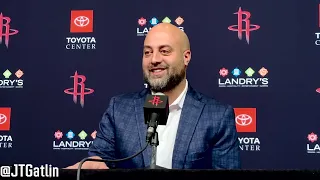 Houston Rockets General Manager Rafael Stone Discusses Stephen Silas, Hiring New Head Coach & More