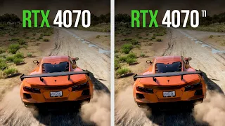 RTX 4070 vs. RTX 4070 Ti | Comparison in 11 Games