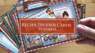 Recipe Divider Cards Tutorial