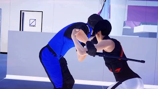 Mirror's Edge Catalyst All Takedowns in Slow Motion (2nd Revised and Extended version)