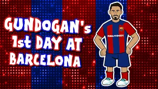 🔴GUNDOGAN'S FIRST DAY AT FC BARCELONA!🔵