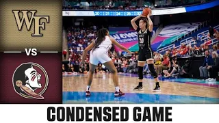 Wake Forest vs. Florida State Condensed Game | 2023 Ally ACC Women’s Basketball Tournament