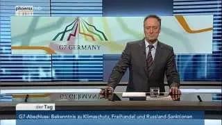 G7-Gipfel: Analyse der Pressekonferenzen der Gipfel-Teilnehmer am 08.06.2015