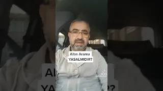 Akarsu ve Derelerde  Altın Aramak Yasal mı