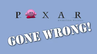 Kirby in the Pixar Animation Studios logo... gone wrong!