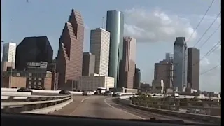 1994-07-14 Drive through Downtown Houston