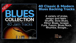 Blues Collection - 40 Blues Guitar Backing Tracks - Preview