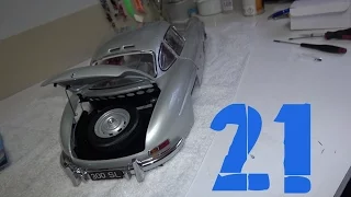 Bau den Mercedes Benz 300 SL 1:8 Eaglemoss Ausgabe 81 - 84 deutsch