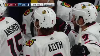 Duncan Keith Late Game-Winning Goal | Blackhawks vs. Blues