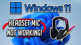 How to fix Headset Mic Not Working in Windows 11 - Windows & Software Settings