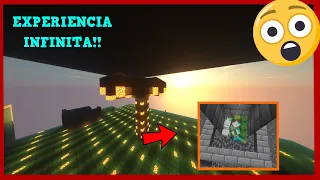 👉😲LA MEJOR GRANJA PARA GANAR EXPERIENCIA EN SKYBLOCK UNIVERSOCRAFT! (Increíble) Minecraft I Unaikus