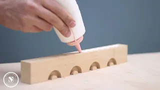 Making a wooden key holder