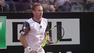 2016 Internazionali BNL d’Italia - Volandri amazing backhand v Ferrer