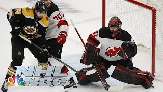 New Jersey Devils vs. Boston Bruins | EXTENDED HIGHLIGHTS | 3/7/21 | NBC Sports