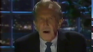 VINCENT PRICE - DEMONSTRATES OMINOUS VOICE HE USED FOR MICHAEL JACKSON'S "THRILLER", 1987