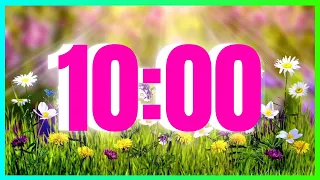 10 Minute Timer Spring | Flowers - Classroom - Music |