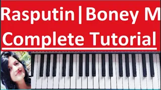 Boney M - Rasputin ||Complete  Tutorial On Keyboard /Piano || Sopot Festival || Keyboardmelodies