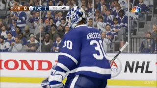 NHL 17 - Philadelphia Flyers vs Toronto Maple Leafs | Gameplay (HD) [1080p60FPS]