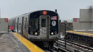 NYC Subway: R179,R211A,R46 in Action at Broad Channel