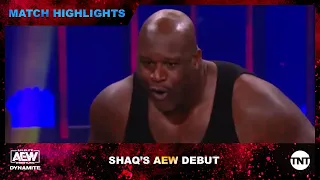Shaq Debuts on AEW Dynamite