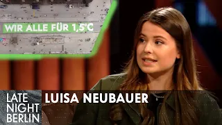 Was kann jeder Einzelne konkret für den Klimaschutz tun | Luisa Neubauer im Talk | Late Night Berlin