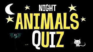 Night Animals Quiz