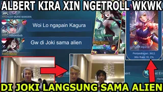 NYAWER RRQ XINNN 2 JUTA SURUH KAGURA LANGSUNG DI JOKI ALIEN RRQ ! ALBERT KIRA XINNN NGETROLL KWKW