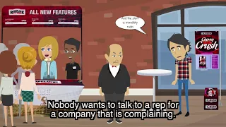 #1 What NOT to Say At A Trade Show - with subtitles a