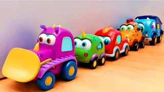 Full episodes of Mocas the little monster cars cartoons for kids. Cars games & animation for kids.