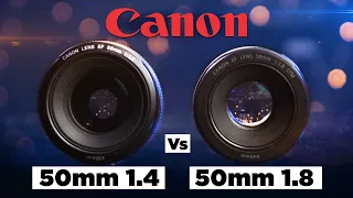 Canon 50mm 1.4 v 50mm 1.8 STM | Worth upgrading?