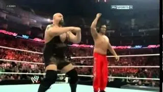 Big Show and Great Khali Dance ;D