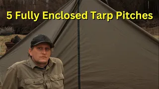 SURVIVE ANY STORM 5 Fully Enclosed Tarp Pitches