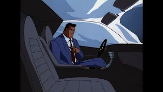 Clark Kent gets blown up (Superman: The Animated Series)