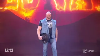 Brock Lesnar Return Entrance: RAW, Oct. 10, 2022 -(HD)